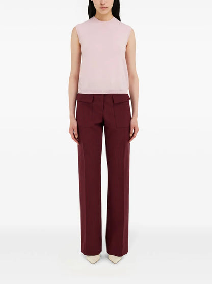 Sleeveless Cashmere Gilet