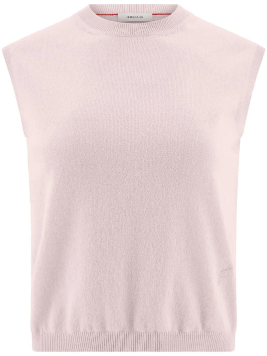Sleeveless Cashmere Gilet