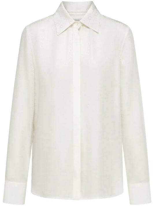 Gancini-Print Shirt