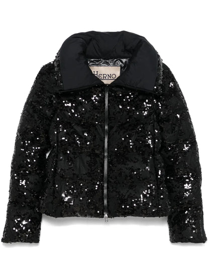 Sequin-Embellished Jacket
