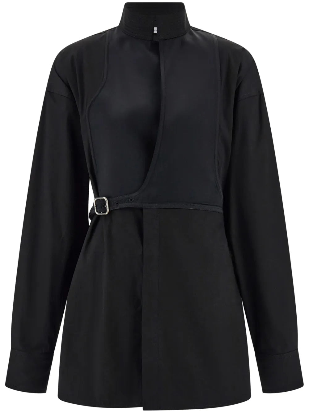 Bib-Detail Shirt