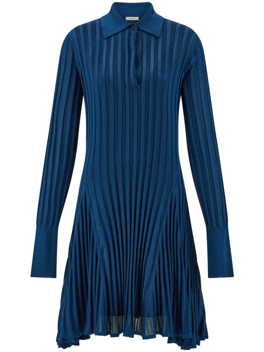 Semi-Sheer Skater Dress