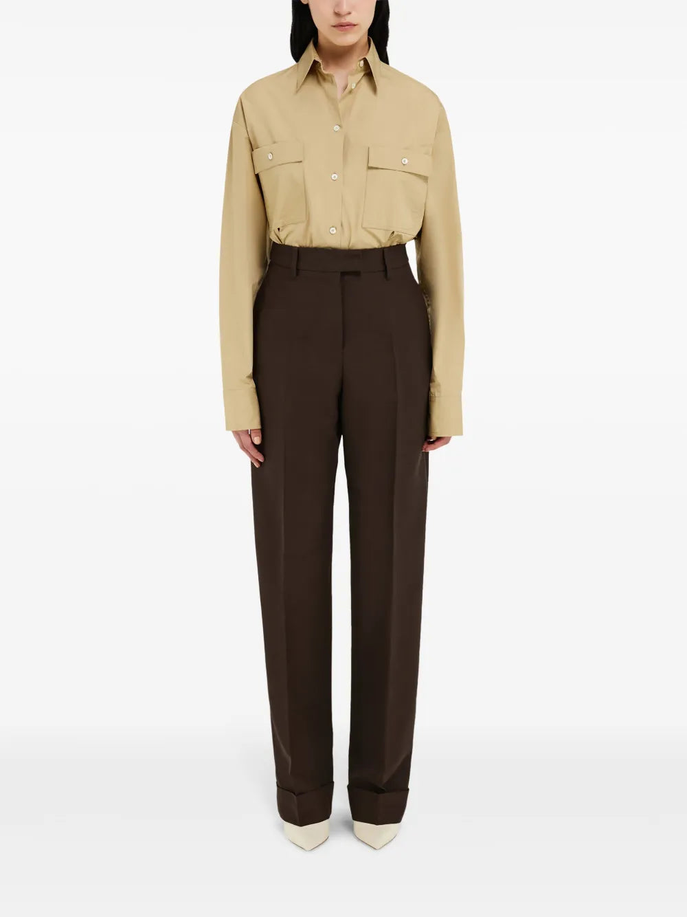 Turn-Up Tailored Trousers