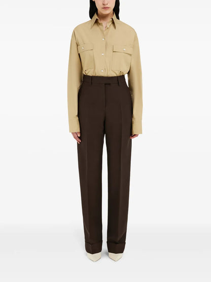 Turn-Up Tailored Trousers