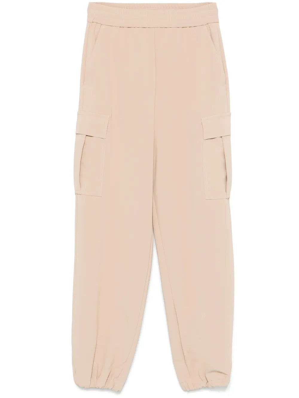 Crepe Cargo Pants