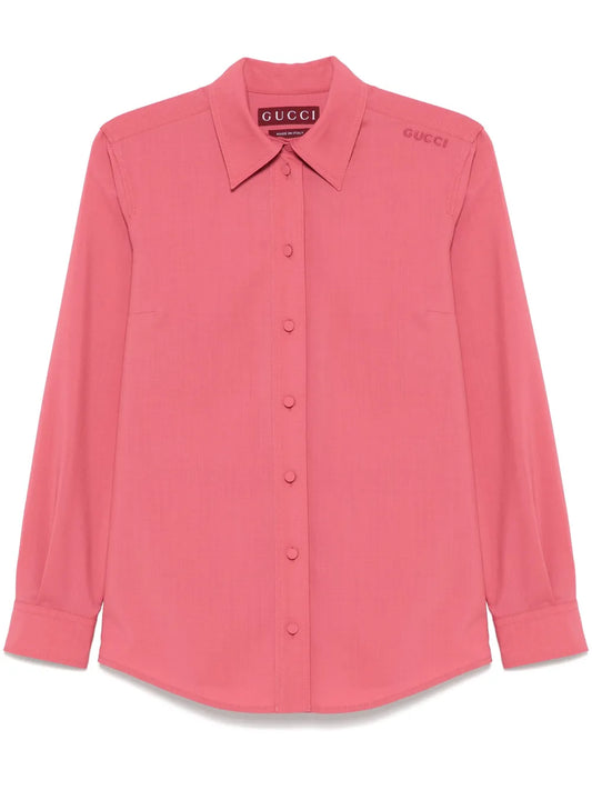 Logo-Embroidered Shirt
