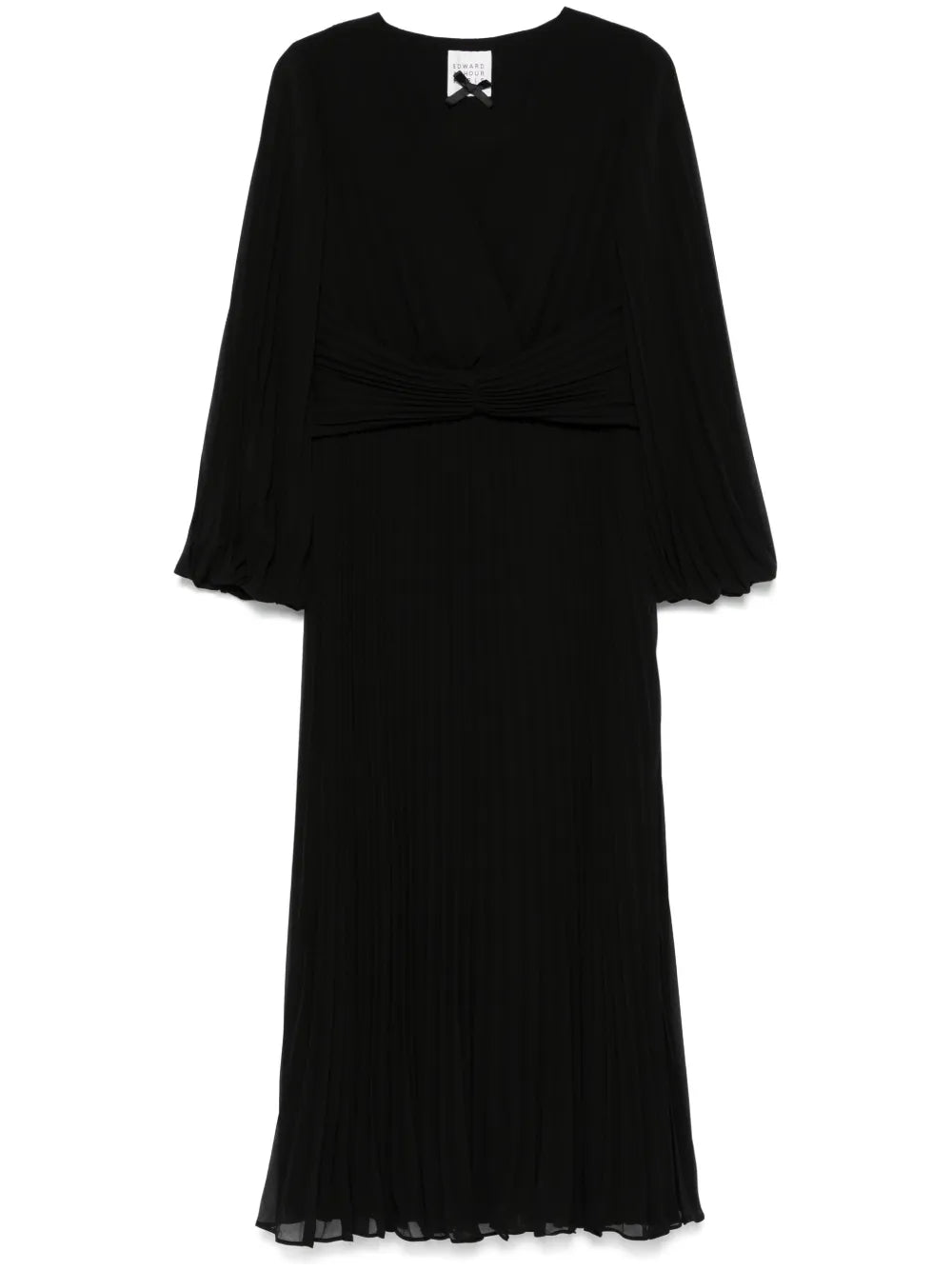 Pleated Midi Dress