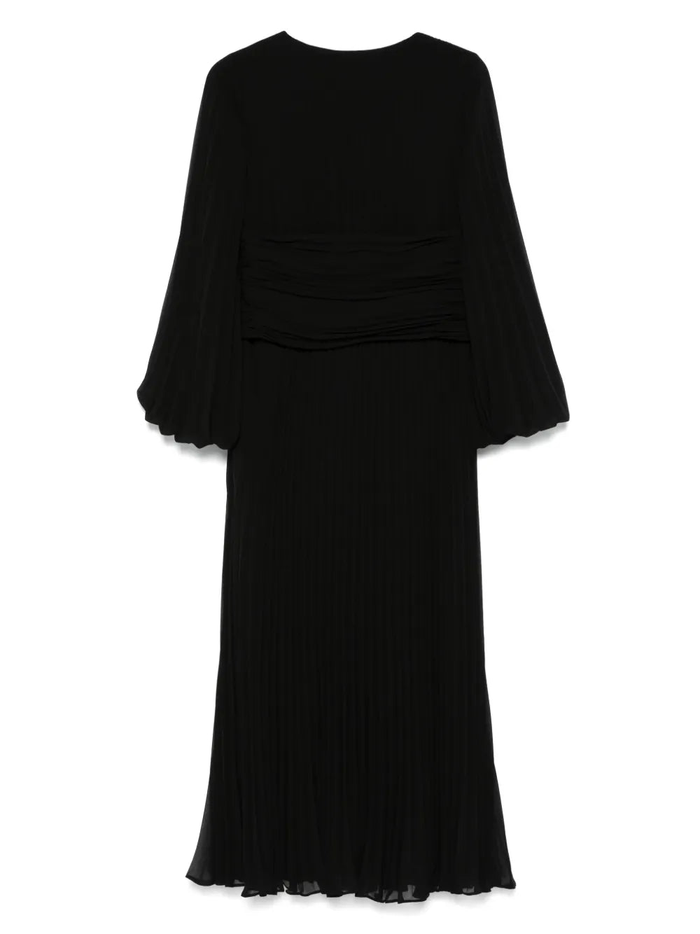 Pleated Midi Dress