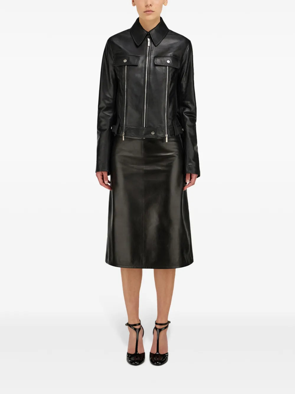 Leather Biker Jacket