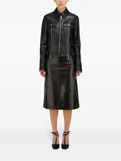 Leather Biker Jacket
