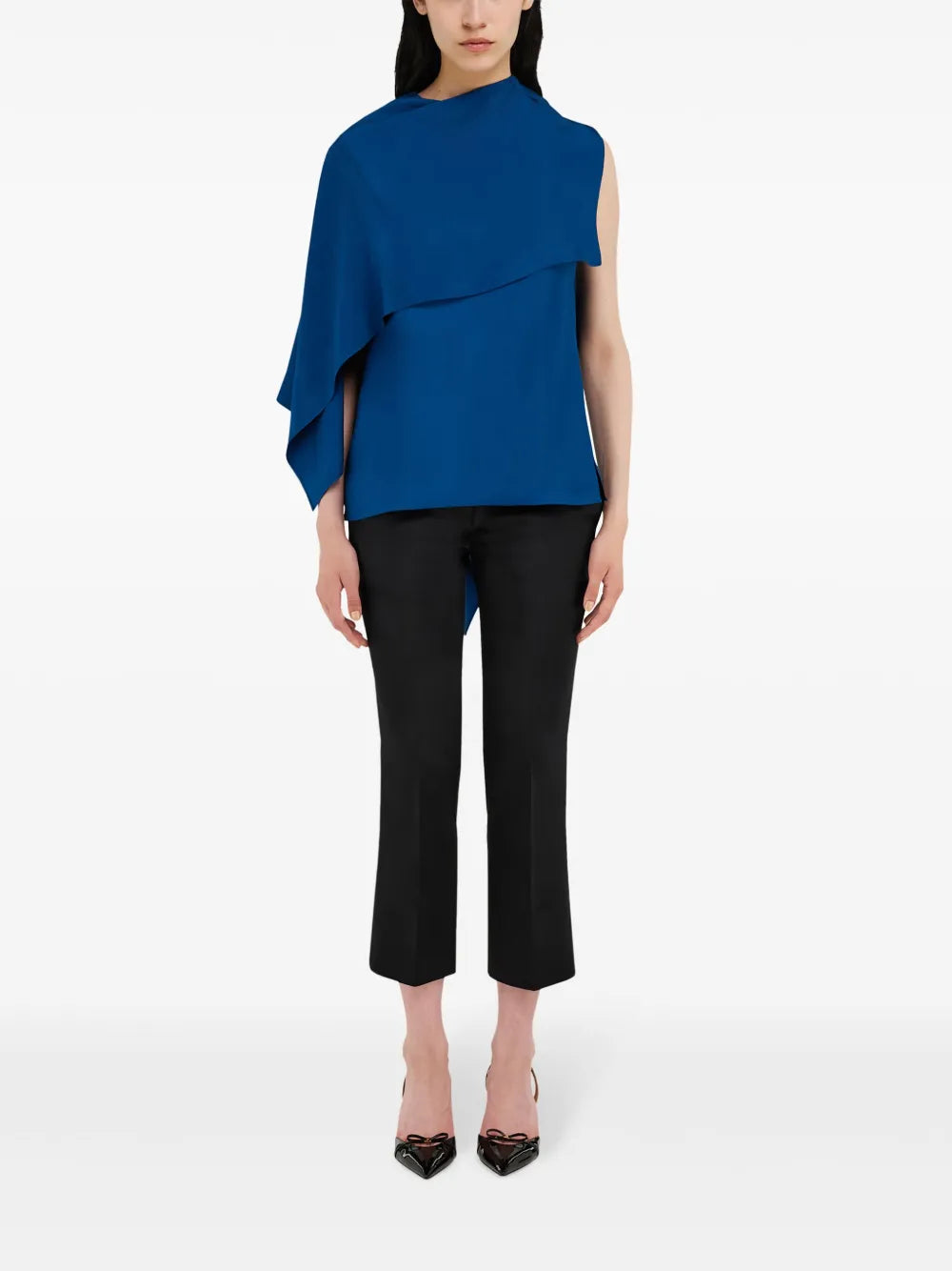 Cape-Design Blouse