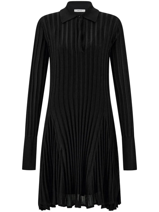Semi-Sheer Skater Dress