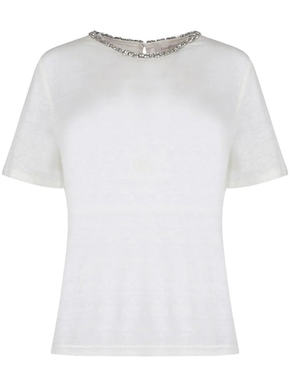 Illustration Embellished T-Shirt