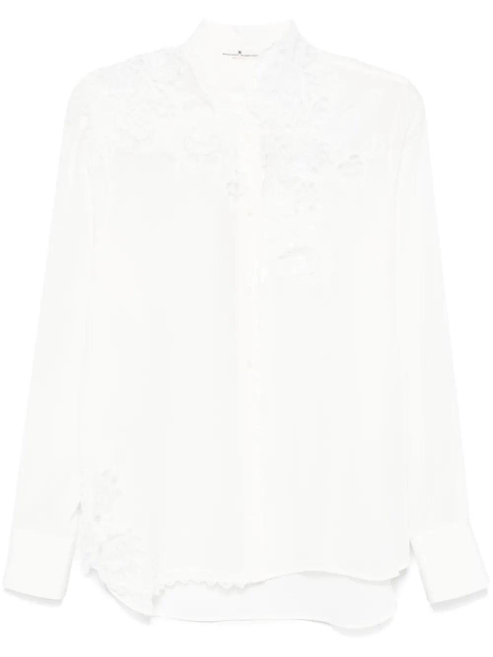 Lace-Appliqué Shirt