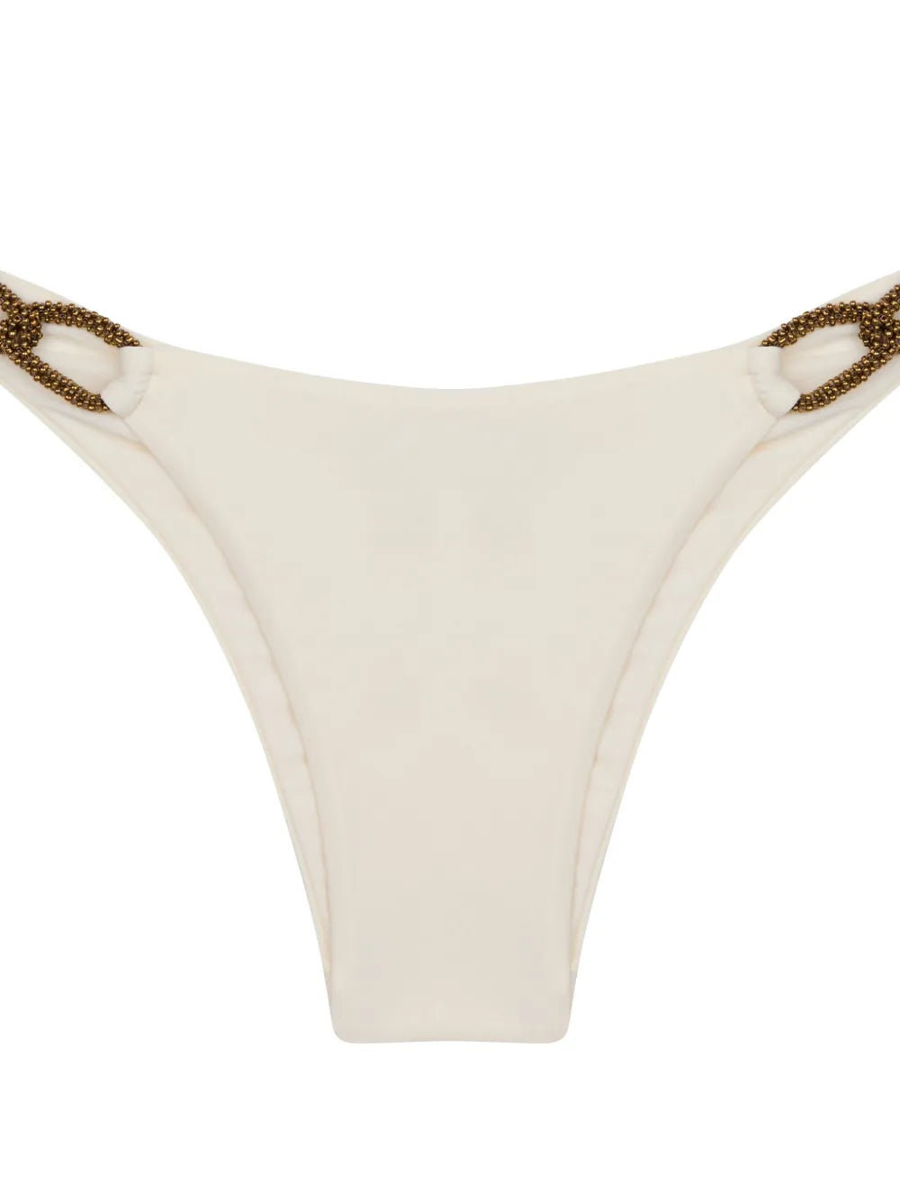Chain-Trim Bikini Bottoms