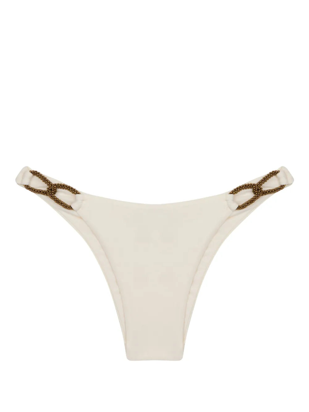 Chain-Trim Bikini Bottoms