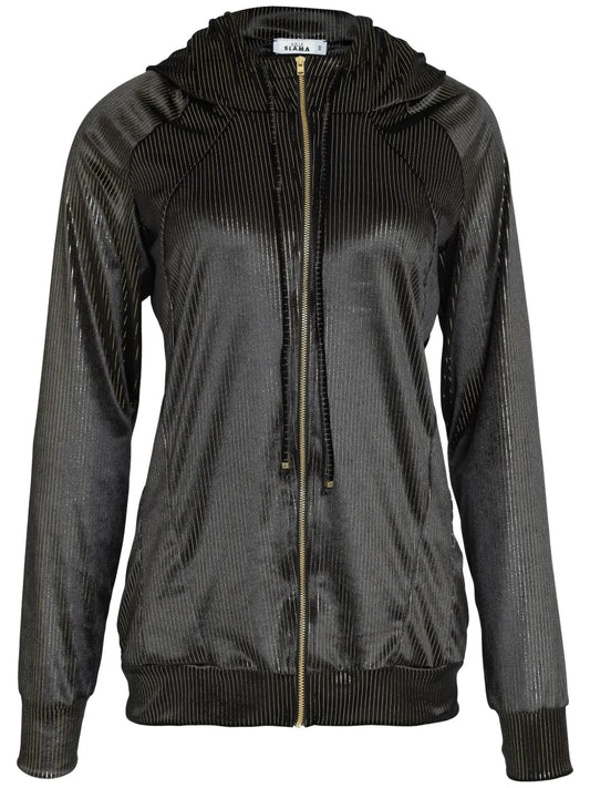 Zipped Drawstring Jacket