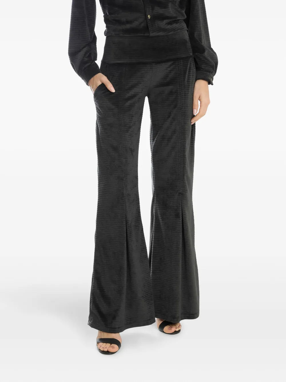Corduroy Flared Trousers