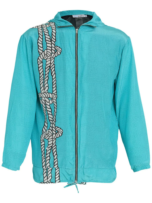 Graphic-Print Jacket
