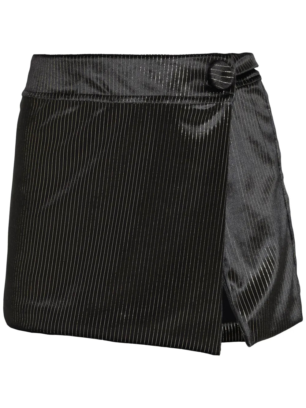 Lurex-Detail Mini Skirt