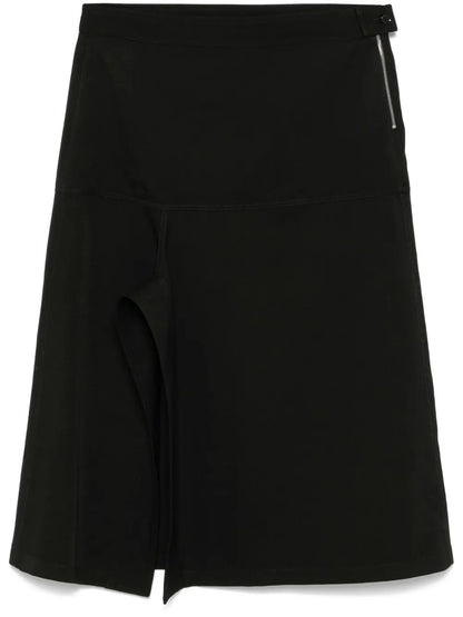 Asymmetric Midi Skirt
