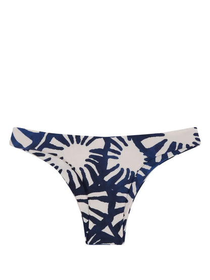 Floral-Print Bikini Bottoms