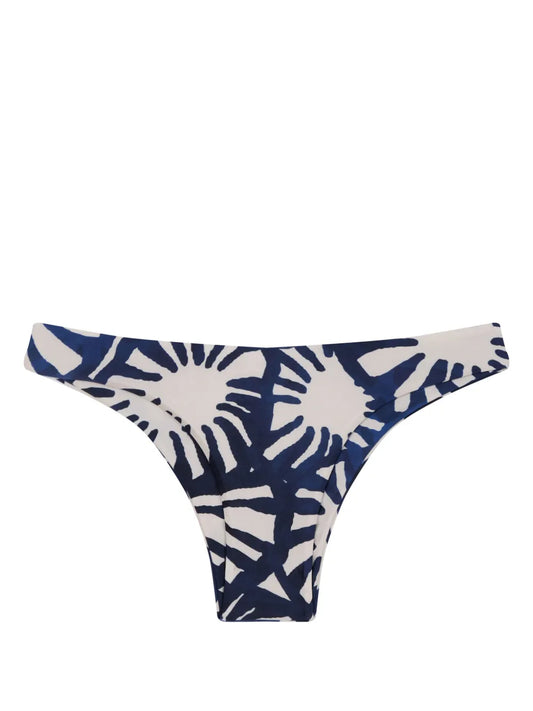 Floral-Print Bikini Bottoms