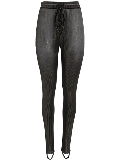 Lurex-Detail Leggings