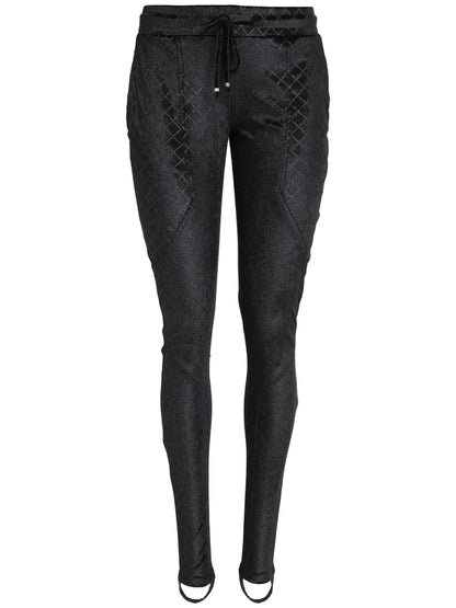 Lurex-Detail Leggings