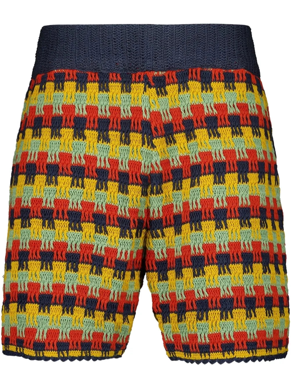 Crochet-Knit Shorts
