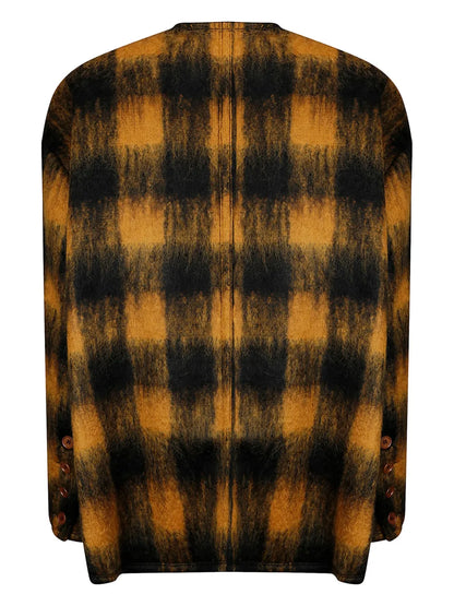 Check-Pattern Coat