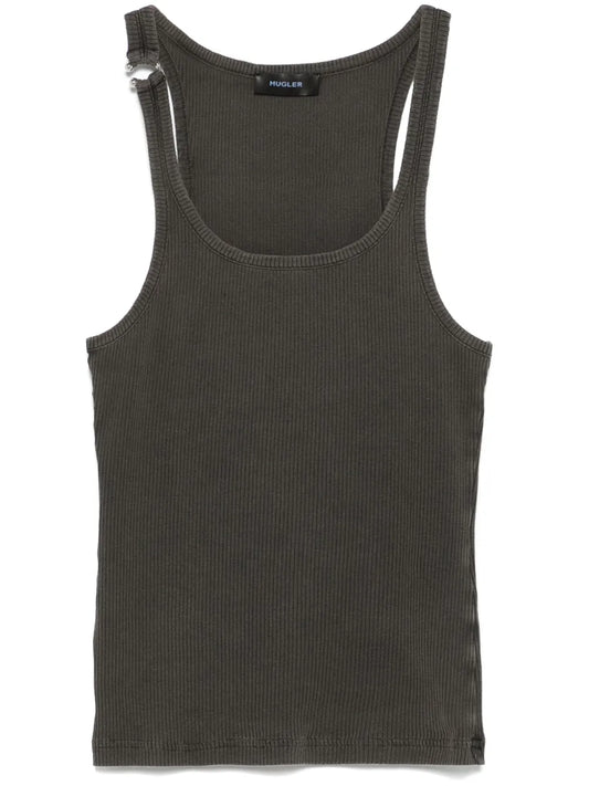 Ring-Detail Tank Top