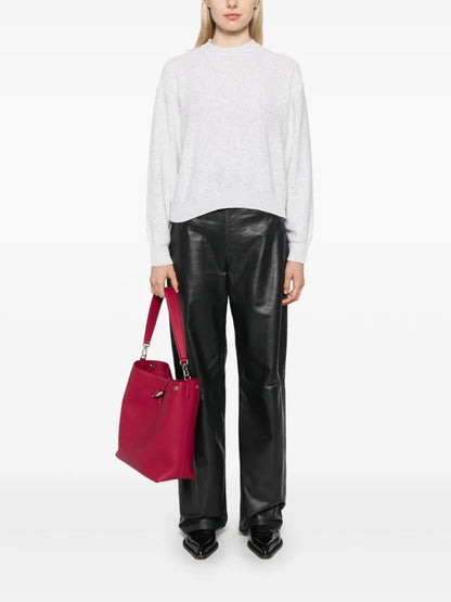 Sequin-Embellished Sweater