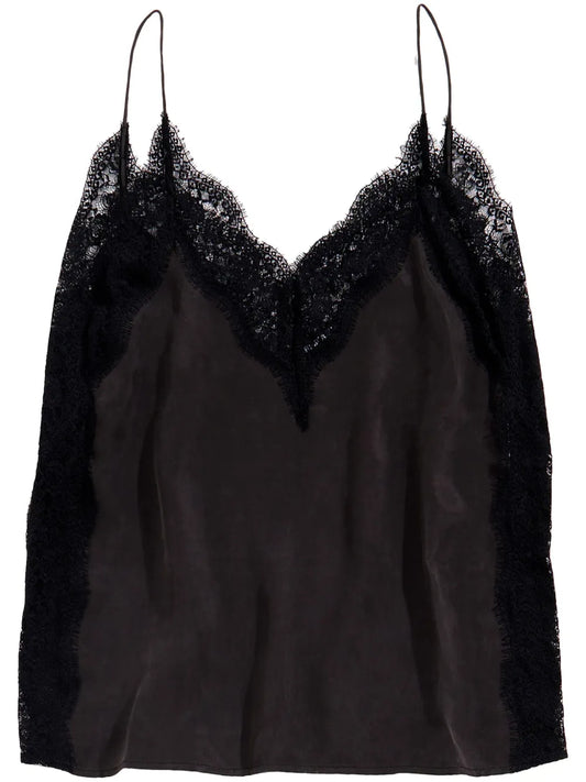 Lace-Detail Top