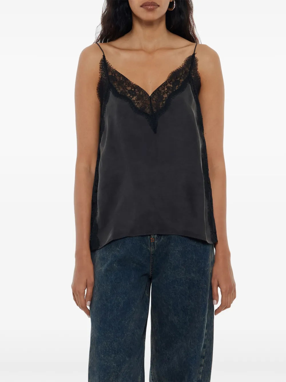 Lace-Detail Top