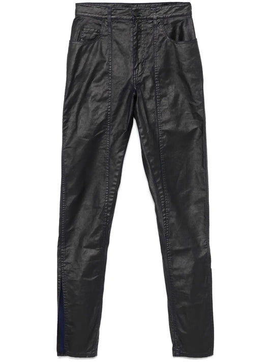 Coated-Finish Trousers