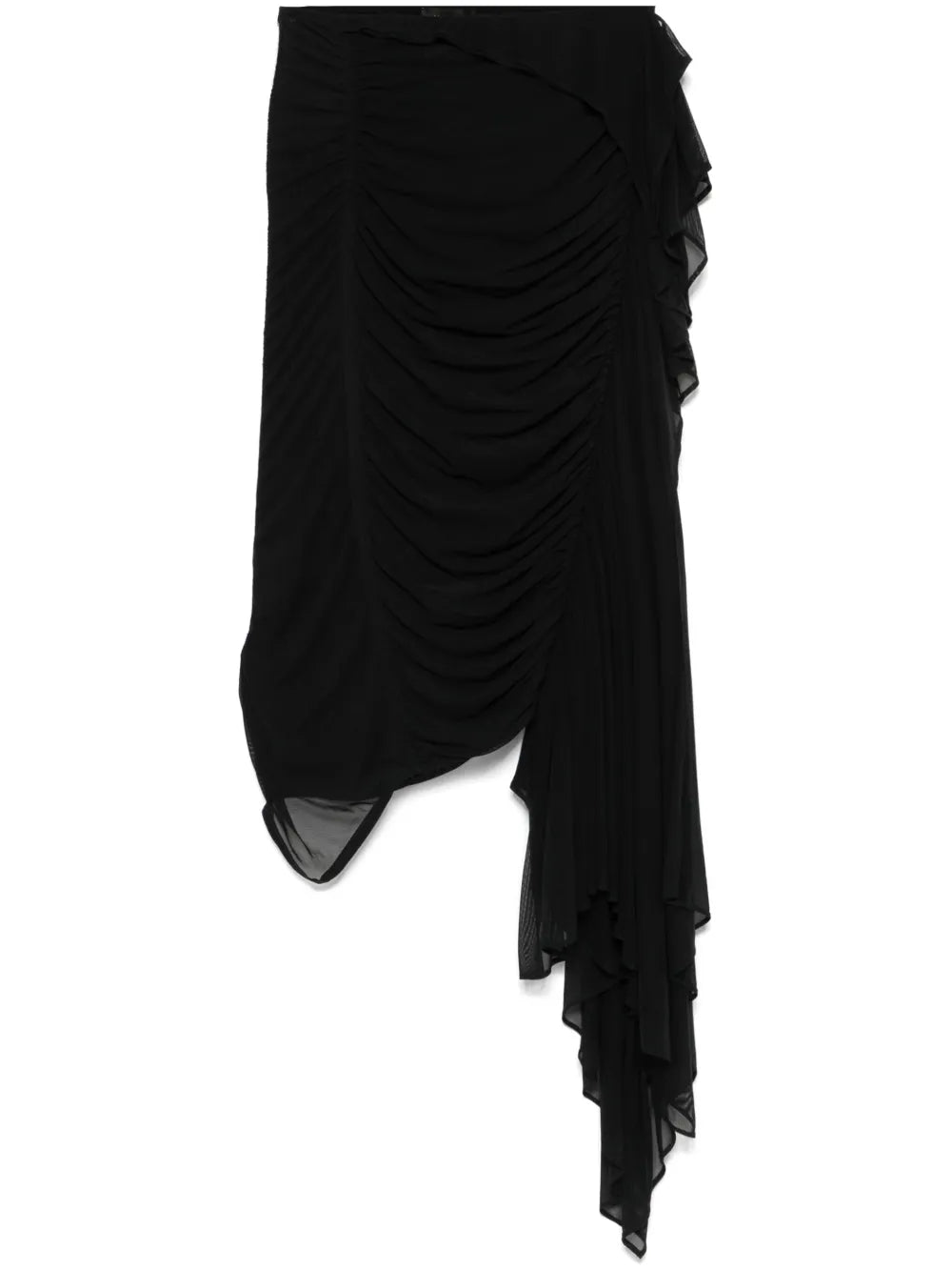 Ruched Midi Skirt