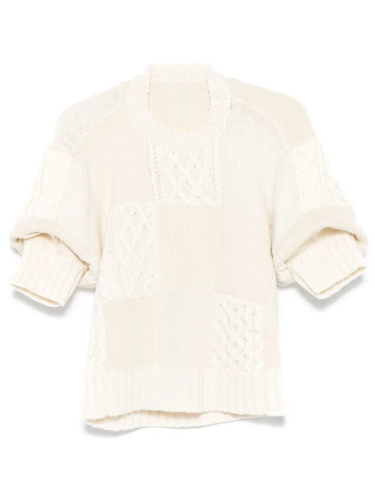 Short Puff-Sleeves Jumper