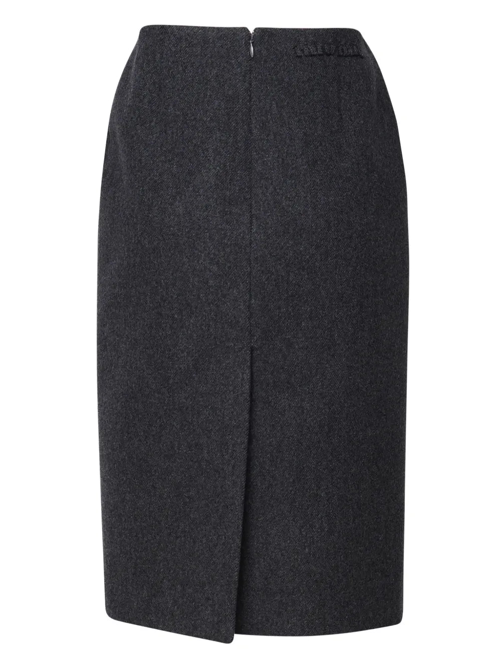 Wool Midi Skirt