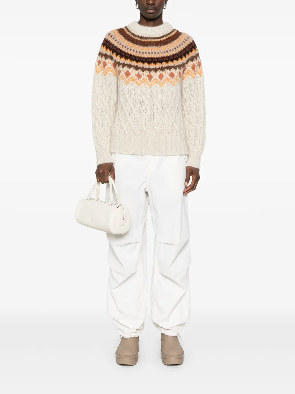 Cable-Knit Sweater