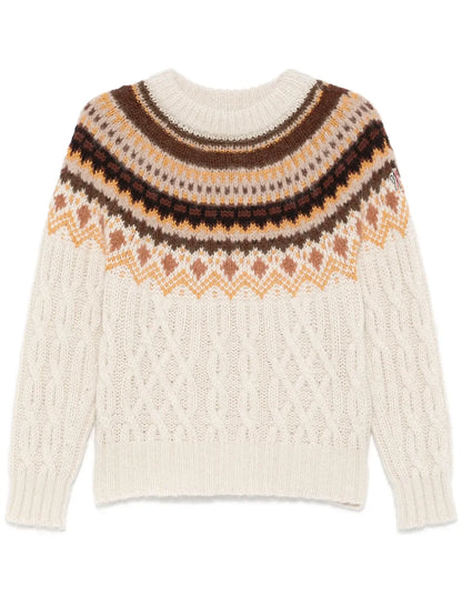 Cable-Knit Sweater