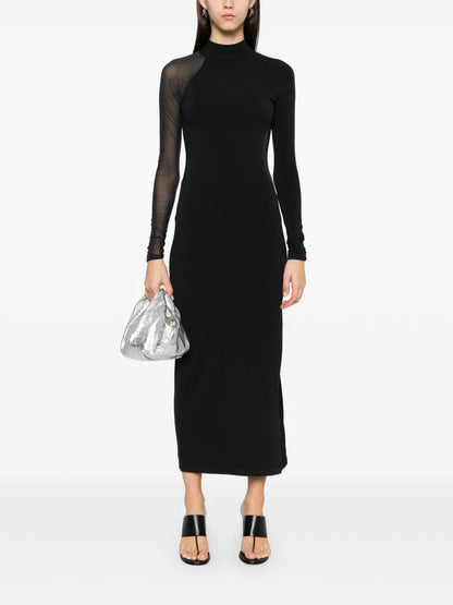 Panelled Midi Dress