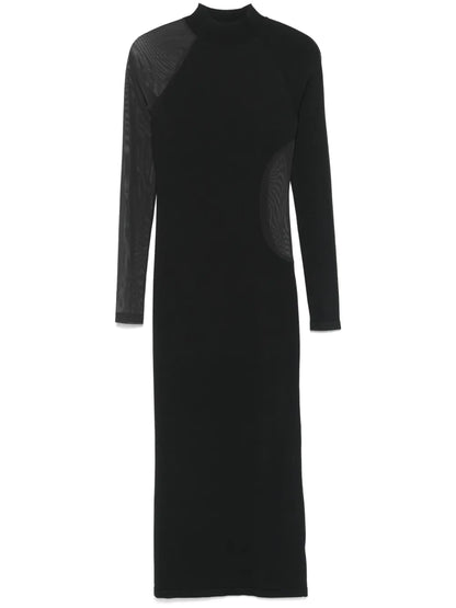 Panelled Midi Dress