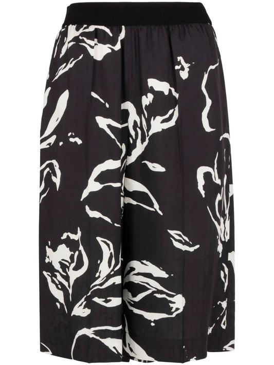 Floral-Print Shorts