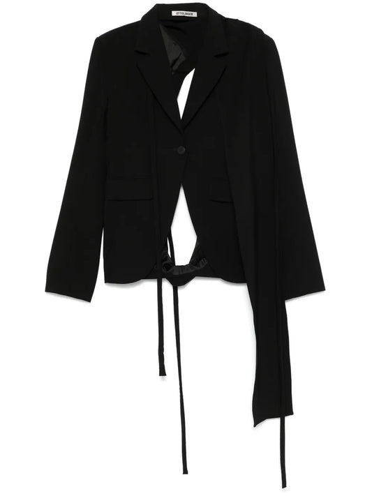 Open-Back Blazer