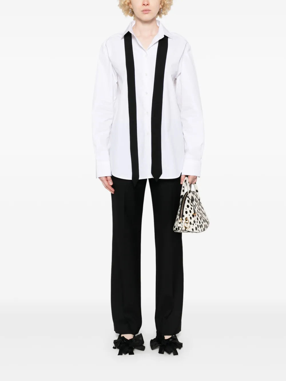 Tie-Detail Shirt