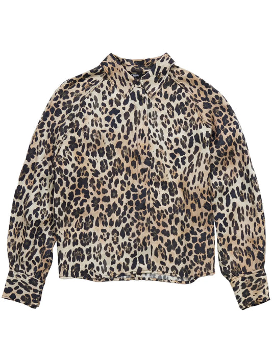 Leopard-Print Shirt