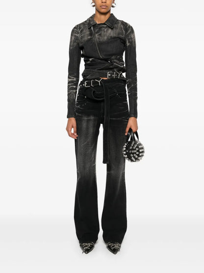 Wrap Belt Jeans