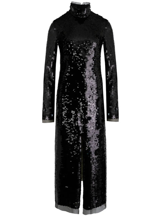 Sequinned Midi Dress