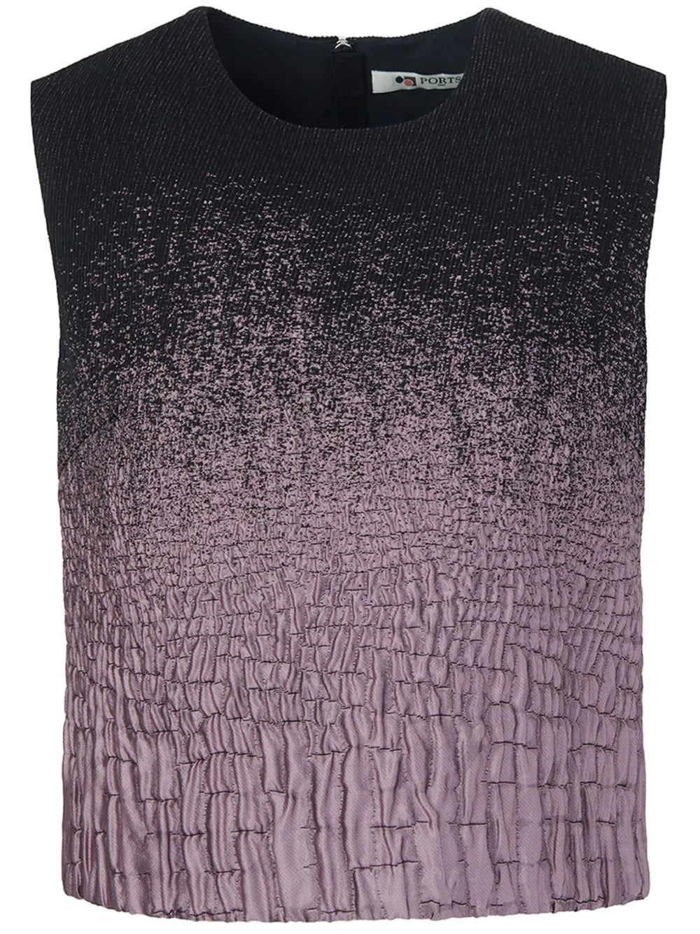 Gradient-Effect Textured Top
